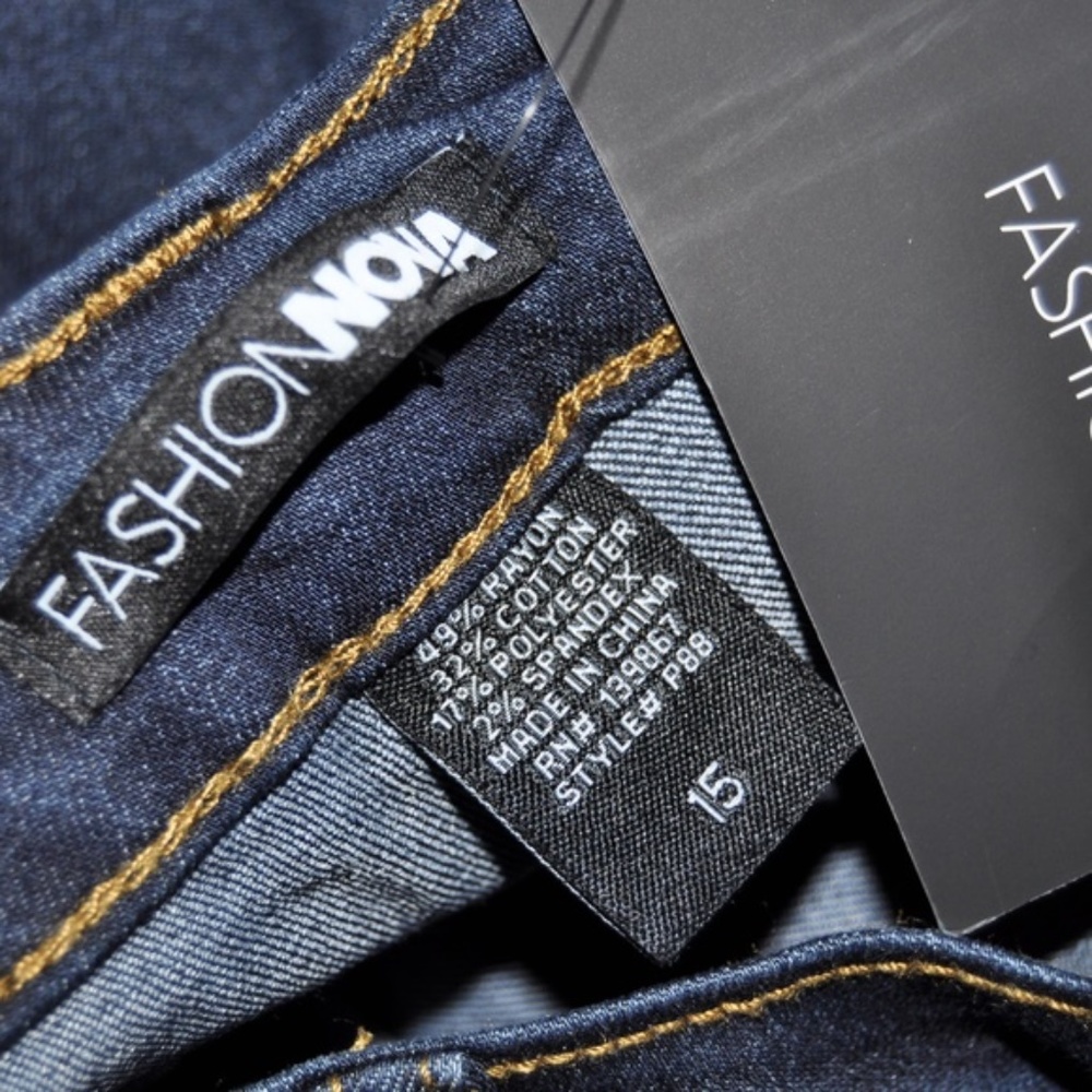 NEW Dark Denim Classic High Waist Skinny Jeans NWT - Picture 5 of 8